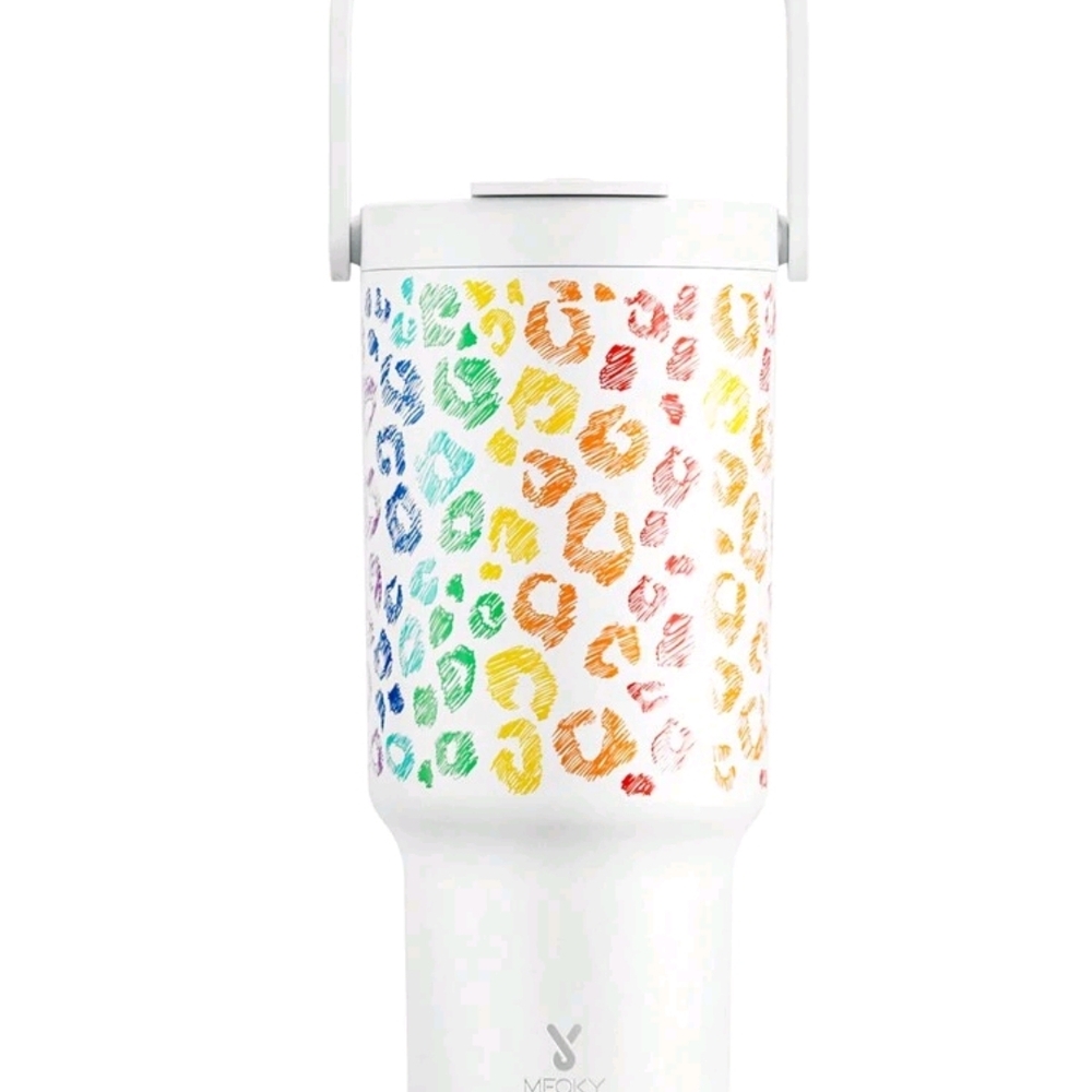 Meoky 32oz Vacuum Insulated Handle Water Bottle/Cup/Tumbler